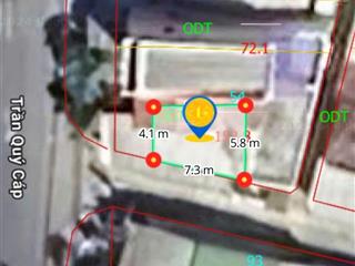 Bán nhanh căn nhà nhỏ hẻm đường trần quý cáp dt 36.2m2 giá 3 tỷ