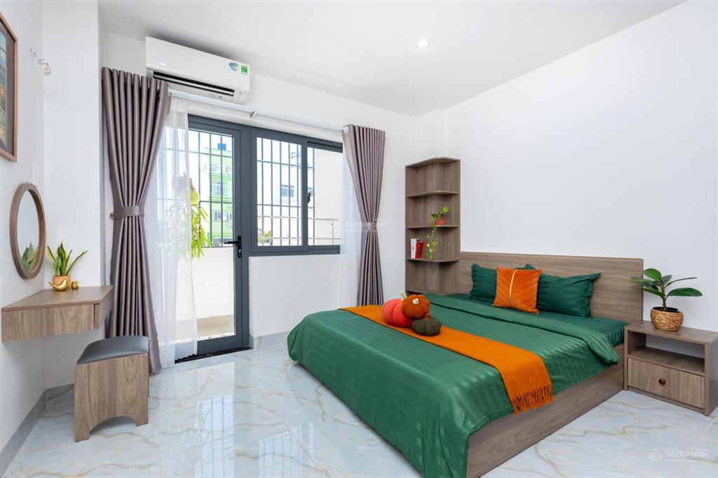 Cho thuê căn hộ mini thoáng mát, khu vực an ninh, yên tĩnh, đầy đủ phòng cháy chữa cháy