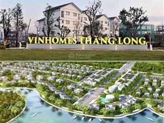 Bán biệt thự 264m2 lô góc 3 mặt đường, mặt hồ 7,5ha tại vinhomes thăng long