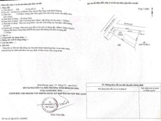 Dh515 phước hòa, phú giáo. 3 tỷ 500, 1478m2  300 thổ cư. góc 2 mặt tiền dh515 13m, đường bê tông