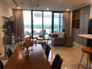 Cho thuê căn hộ Vinhomes Golden River Ba Son, 120m2, 3PN, tòa Aqua 3 view sông