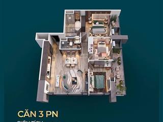 Sở hữu căn hộ 3pn tiêu chuẩn 5* 92m2 view trực diện vịnh hạ long 5,x tỷ