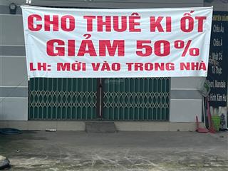 Cho thuê ki  ốt đường thuận giao 17 rộng 20m2 sân 12m2 giá 1,5tr