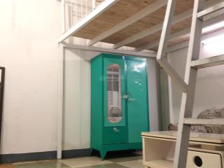 Phòng 30m2 gồm gác, wc riêng, điều hòa, thang máy, chính chủ, ngay chợ bà chiểu, máy giặt