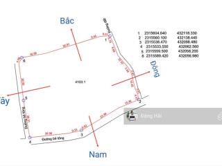 Chính chủ chuyển nhượng lô đất 4.036m2  3 mặt thoáng đặc biệt nhất thành phố hòa bình