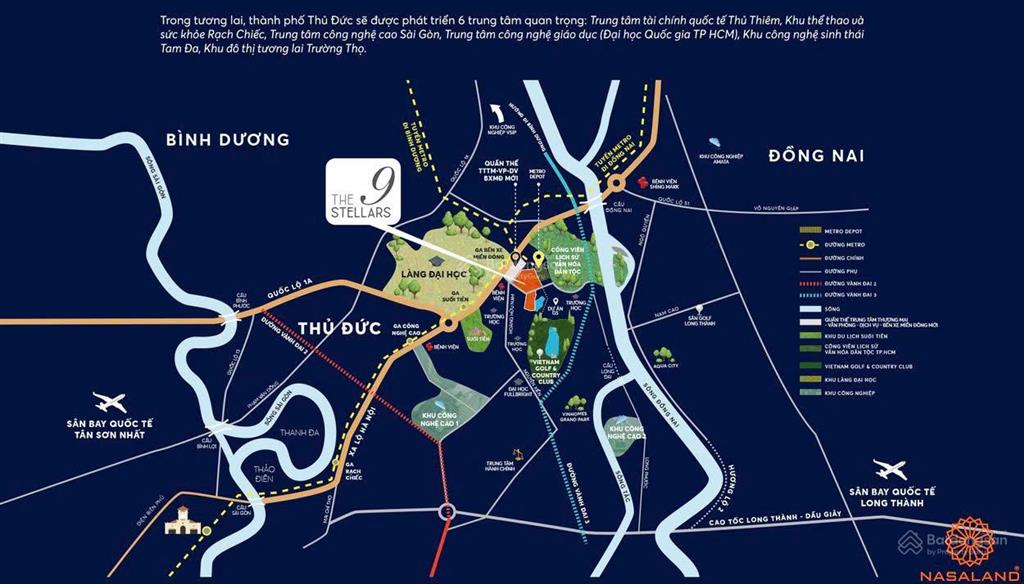 Bán biệt bán biệt thự ngay trạm metro số 1, thiết kế thông tầng, dự án the 9 stellars. giá 21.3 tỷ.