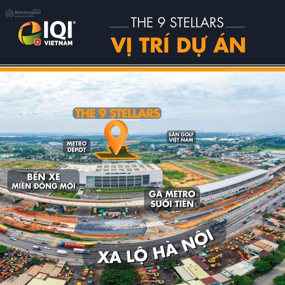 Bán biệt bán biệt thự ngay trạm metro số 1, thiết kế thông tầng, dự án the 9 stellars. giá 21.3 tỷ.