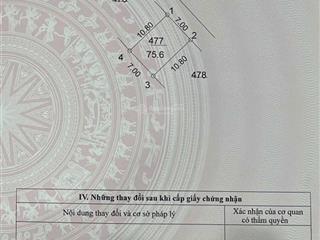 Chính chủ cần bán lỗ nhanh lô đất 76m2 mt 7m giá 3tỷ tại phân khu bãi dài đường to 2 oto tránh nhau