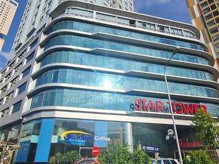 Star tower dương đình nghệ cho thuê (500m2 văn phòng) chuyên nghiệp, điều hòa tổng, để xe thoải mái