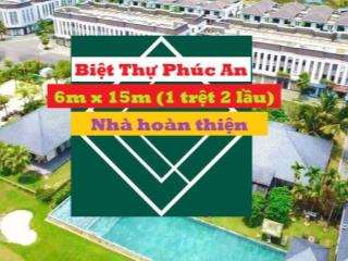 Cắt lỗ/ biệt thự 1 trệt 2 lầu (phúc an city). view sông đã hoàn thiện