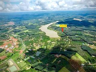 Bán lô đất view hồ thôn 10 đắk sin giá rẻ 545 triệu/2 sổ/1076,6m2 mặt tiền đường giao thông 65 mét