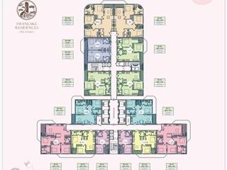 Bán chung cư swanlake onsen ecopark 1 ngủ 32 m2 tầng đẹp 1.7 tỷ  0989 271 ***