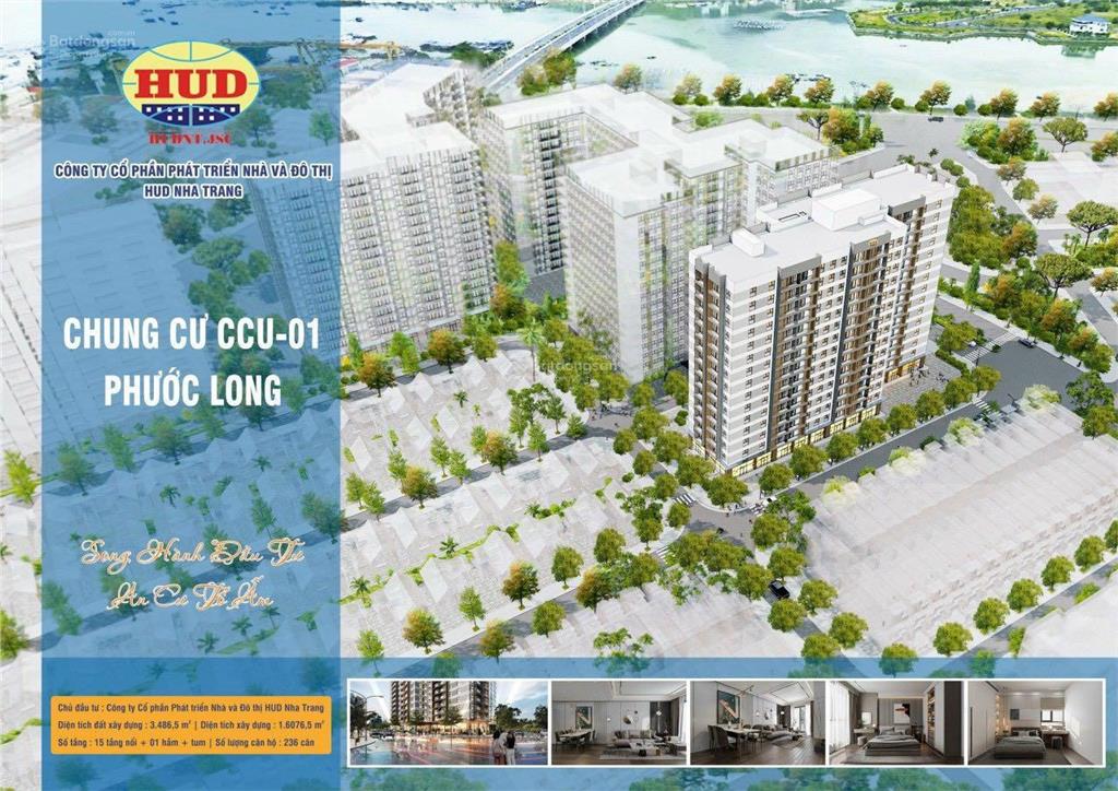 Bán căn hộ ccu  01 chủ đầu tư hud, giá gốc f0, 2pn 2wc có ban công