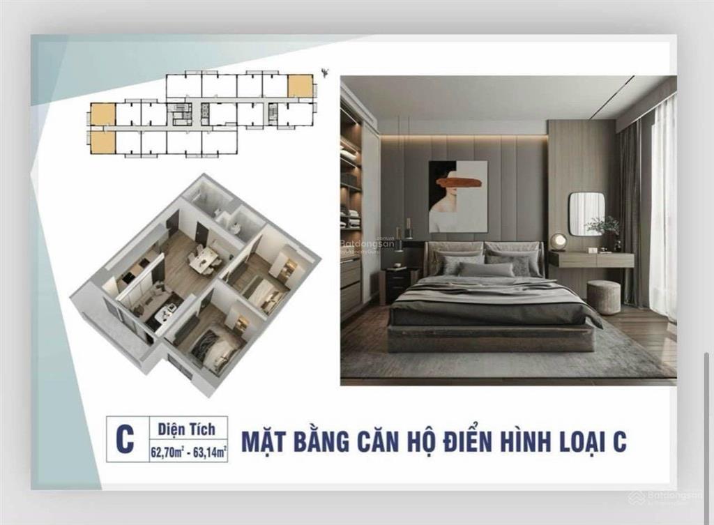 Bán căn hộ ccu  01 chủ đầu tư hud, giá gốc f0, 2pn 2wc có ban công