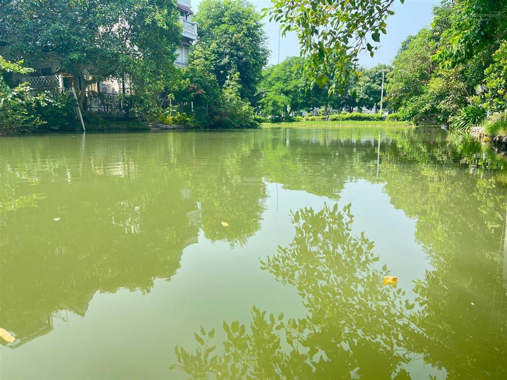 Bán bt bằng lăng 05  12 hướng tn, diện tích 250m2 xây dựng 455m2 căn thô view hồ rộng, giá 82.5 tỷ