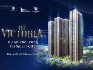 Căn 3 pn dt 85m2, hướng đông nam. giá chỉ 5.6tỷ view nội khu tầng trung đẹp nhất dự án the victoria