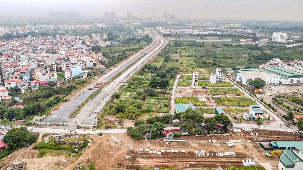Bán lô dịch vụ khu 25ha 48m2 đường trước mặt rộng 20m giá tốt nhất dịch vụ Vân Canh