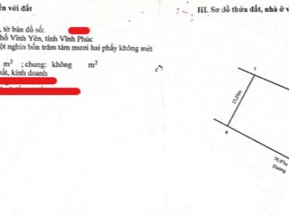 Mặt đường lý thái tổ, bán 1480m2 đất thương mại dịch vụ phù hợp xây văn phòng, khách sạn.