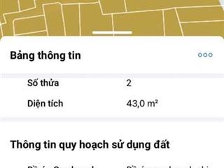 5,450tỷ tl bán nhà khu chợ hoàng hoa thám dt đất 4,7x9(cn41,9m2)