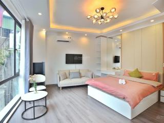 Cho thuê chdv full đồ studio mới tinh ở 33 văn cao, gần hồ tây, ba đình, hà nội