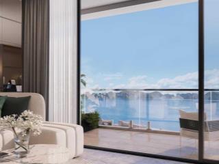 Bán studio view biển tầng 18, bến du thuyền dự án icon40, giá 1.4x tỷ, full nội thất liền tường
