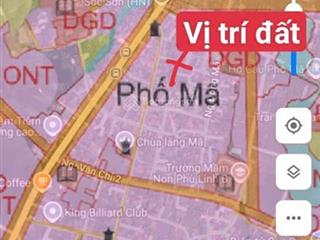 Bán lô đất sát trung tâm thị trấn dt 93 m2 mà giá chỉ hơn 2 tỷ