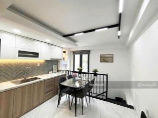 Hẻm 4,5m, xe hơi đậu cửa, nhà mới đẹp, ~ 40m2, ko tóp hậu, 4 tầng btct, khu phan xích long, pn