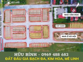 Em đã có giá trúng phiên đấu giá 18/9 chênh nhẹ tại bạch đa kim hoa, sát vành đai 4, 0969 488 ***