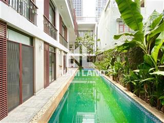 Cho thuê lâu dài nhà 980m2 sân vườn, hồ bơi, hầm 3 lầu 9 phòng lớn làm airbnb, nhà hàng