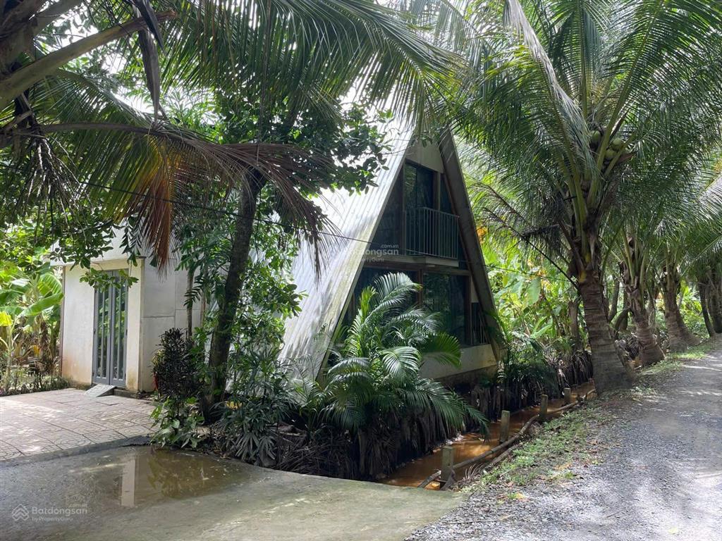 Bán 3,027m2 đất vườn dừa, gần sông, gần bến phà, giá chỉ 479tr/ công. cách tphcm chỉ 75km