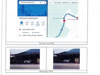Bán đấu giá bất động sản tại thửa đất 343, bản đồ19 tại thôn 3, xã tiên thọ, tiên phước, quảng nam