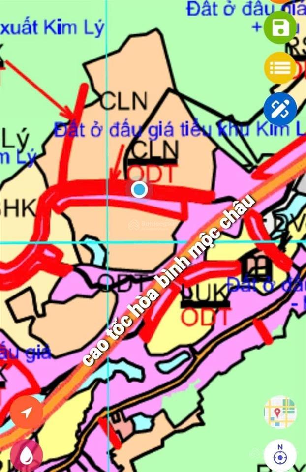 Chuyển nhượng hơn 1,3ha đất thị trấn đà bắc, gần cao tốc hoà bình, mộc châu