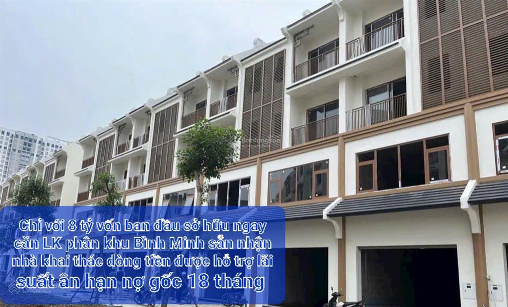 Chính chủ bán nhà liền kề phân khu bình minh diện tích 110m2 mặt tiền 5m