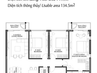 Rổ hàng cđt, 141m2, 3pn+1, 2wc, view hồ bơi, giá 7.672 tỷ, 54tr/m2 diamond brilliant celadon city