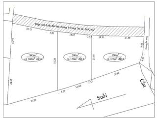 Chính chủ gửi bán đất vườn hòa phú, đối diện suối. sát đường tl 604