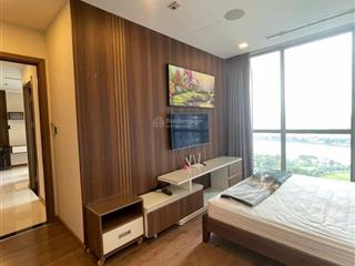 Cho thuê nhanh 2pn vinhomes central park, view trực diện sông, full nội thất mới đẹp