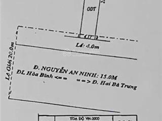 Bán khách sạn đường nguyễn an ninh, gần bến ninh kiều, gần bệnh viện đa khoa thành phố cần thơ