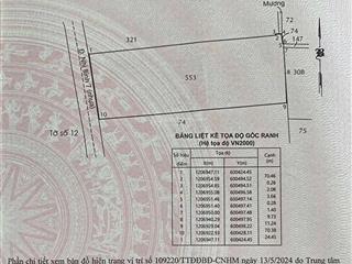 1800m2 đất mt đường nhị bình 7  phù hợp xây dựng kho xưởng, đầu tư đường xe cont. có trả là có bán