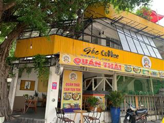 Cần sang mặt bằng cafe hai mặt tiền tại quận 7, phường tân quy, giá sang 350tr