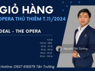 Tấn trường bán 4pn tầng cao the opera thủ thiêm  180m2  giá 63 tỷ all in