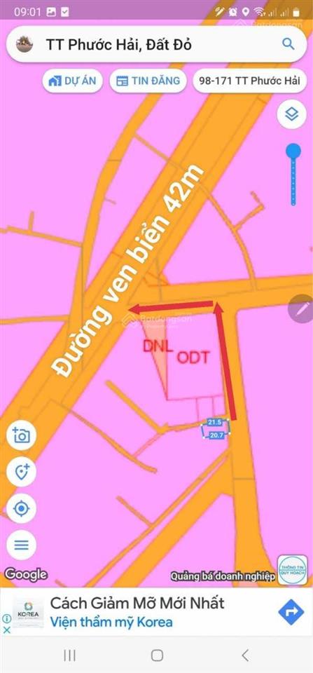 Duy nhất 1 lô siêu vị trí tuyến đường huyết mạch 42m tỉnh, ngang 6 115m2 đông nam duy nhất