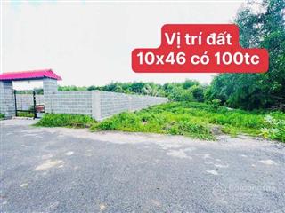 Đất gần đường ven biển phước hội  huyện đất đỏ  brvt 454m2 thổ cư 100m2 ( 10 x 45 ) giá 2 tỷ 7