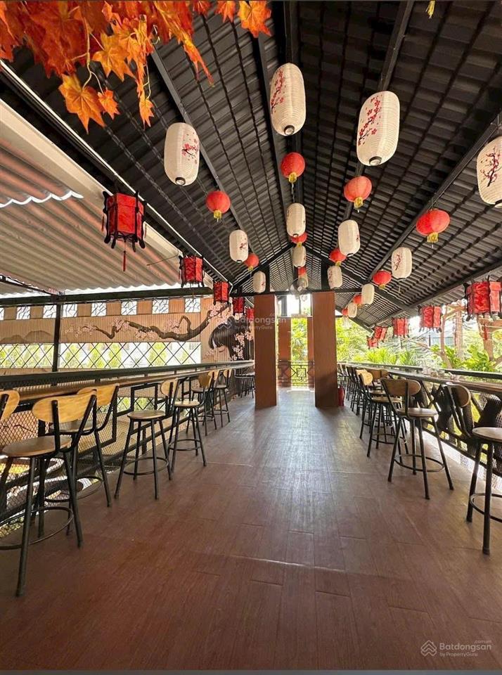 Bán đất gần biển có sẵn mô hình cafe cá koi 373.8m2 ngang 14m chỉ 54 tỷ. đường củ chi, nha trang