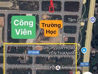 Duy nhất 1 lô giá đầu tư đẹp rẻ nhất kđt nam vĩnh yên đường 16,5m đối diện 2 trường học