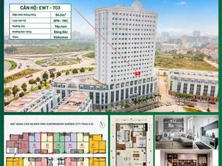 Sang nhượng căn hộ 2PN Eurowindow Tower, trung tâm TP Thanh Hóa