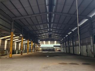 Cho thuê kho, xưởng diện tích gần 5400m2 kcn tây bắc ga