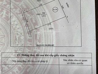 4.85 tỷ có ngay 138.7m2 mặt đường kinh doanh 35m2, nghi ân tp vinh