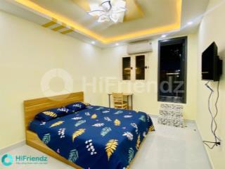 Cho thuê phòng có ban công đường tạ quang bửu, q8 30m2, phòng mới, full nội thất 4 triệu/tháng