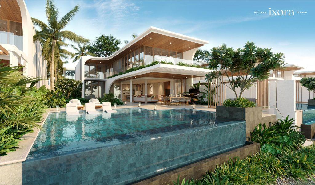Bán Villa mặt tiền biển Ixora Hồ Tràm. LH 0912357447