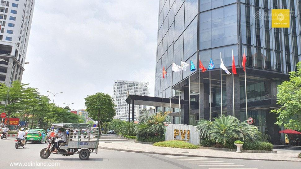 Cho thuê tòa nhà pvi tower cầu giấy. diện tích 97m2 đến 1790m2. giá từ 280k/m2/tháng